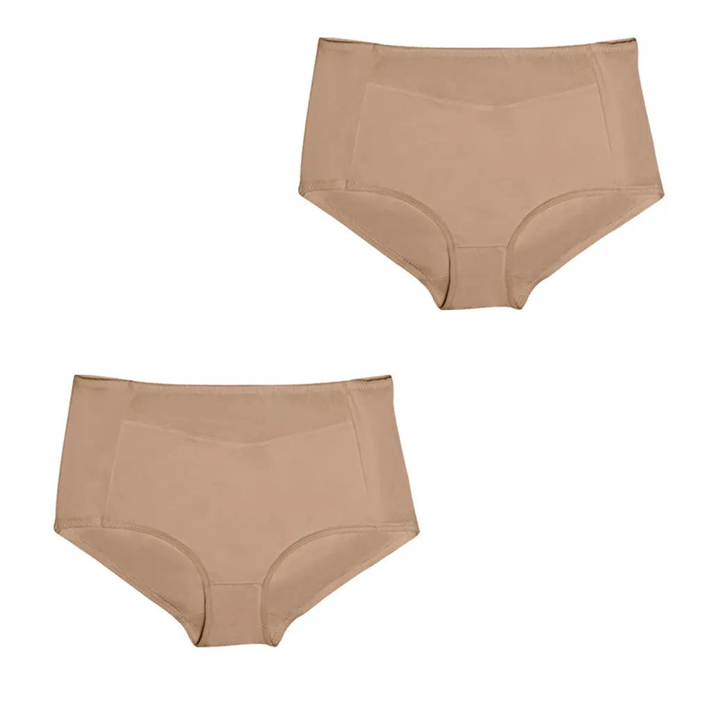 2-PACK Daily Use Panties Tummy Control High Waisted Sonryse  SP645NC
