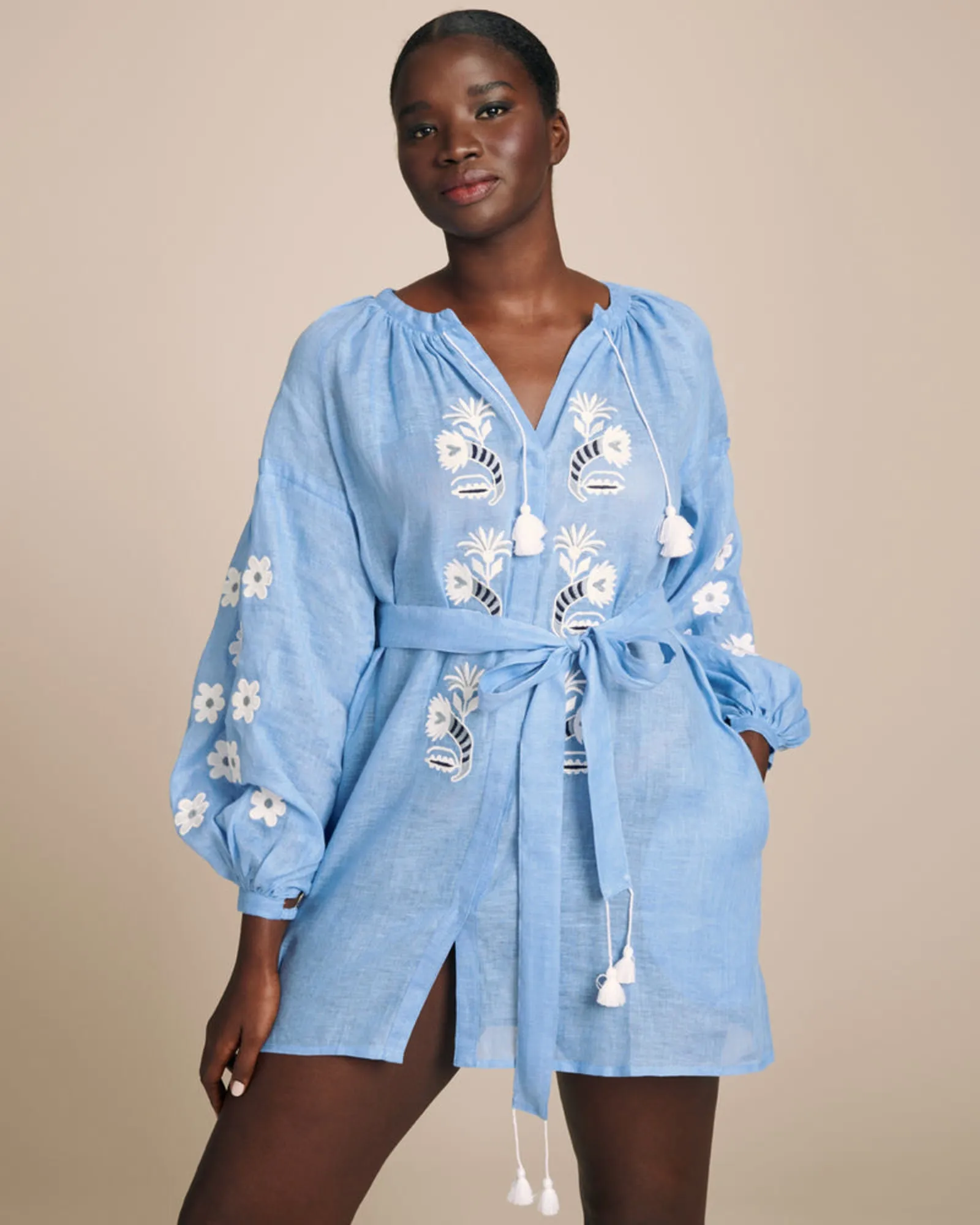 Arizona Mini Dress | Light Blue