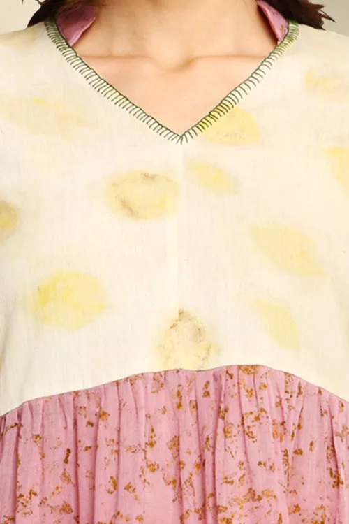 Bageeya "Hanami" Organic Cambric Cotton  Tiered Dress