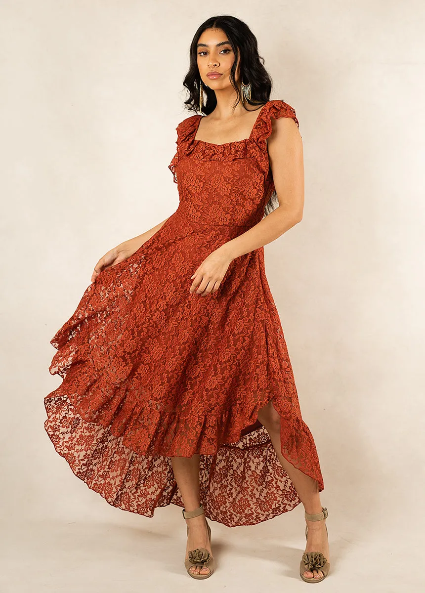 Bette Bridesmaid Dress in Rosewood