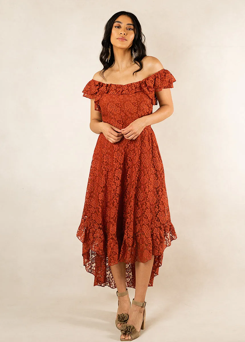 Bette Bridesmaid Dress in Rosewood