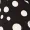 Black Polka Dot Ruffle Sleeve Split Dress