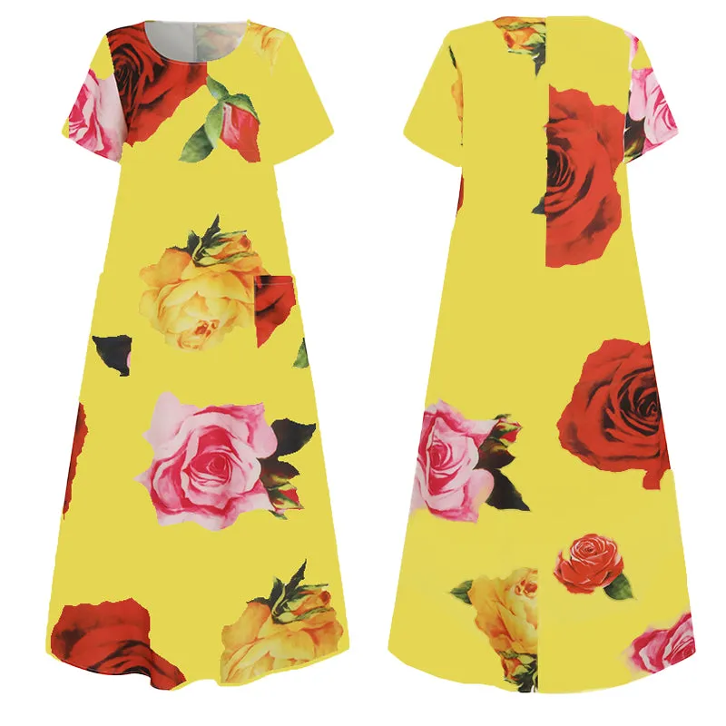 Boho Art Deco Maxi Dress