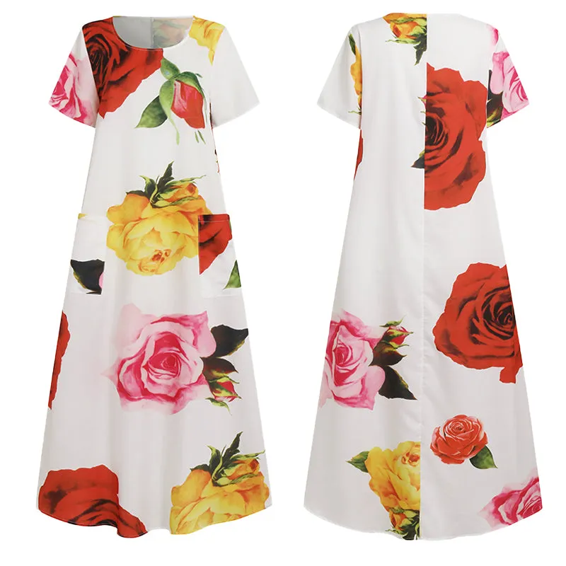 Boho Art Deco Maxi Dress