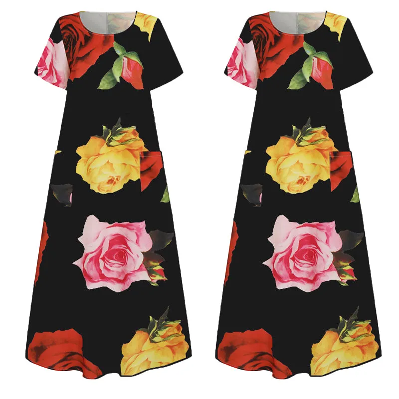 Boho Art Deco Maxi Dress