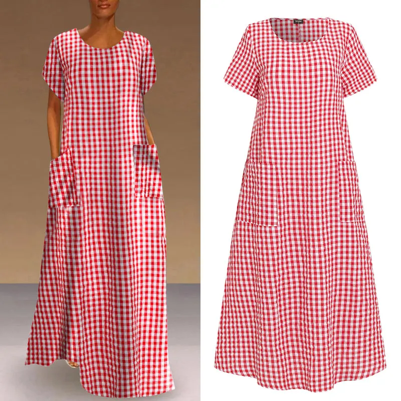 Boho Art Deco Maxi Dress