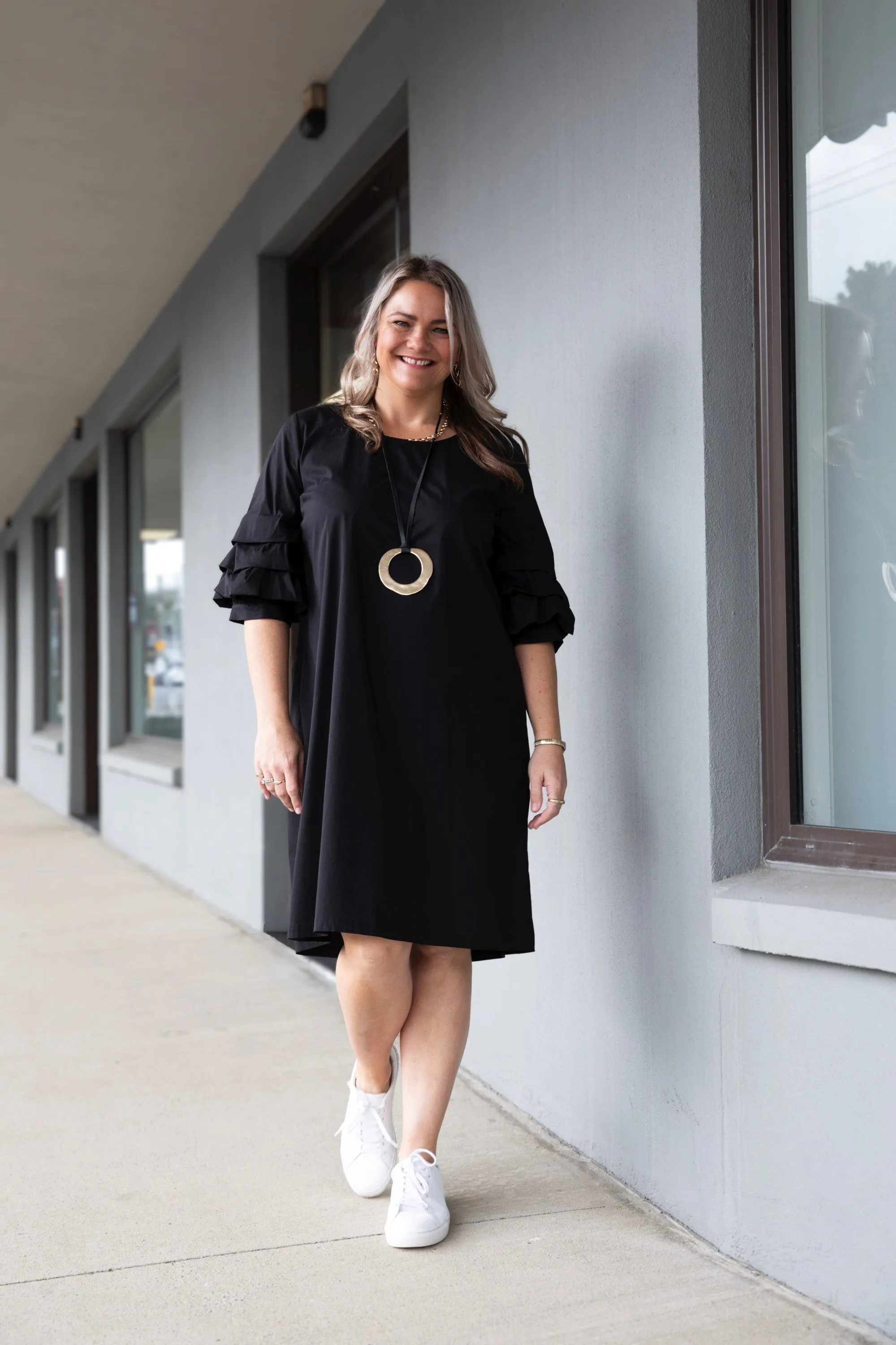 Cashews - C207/C6 Tuck Sleeve Dress