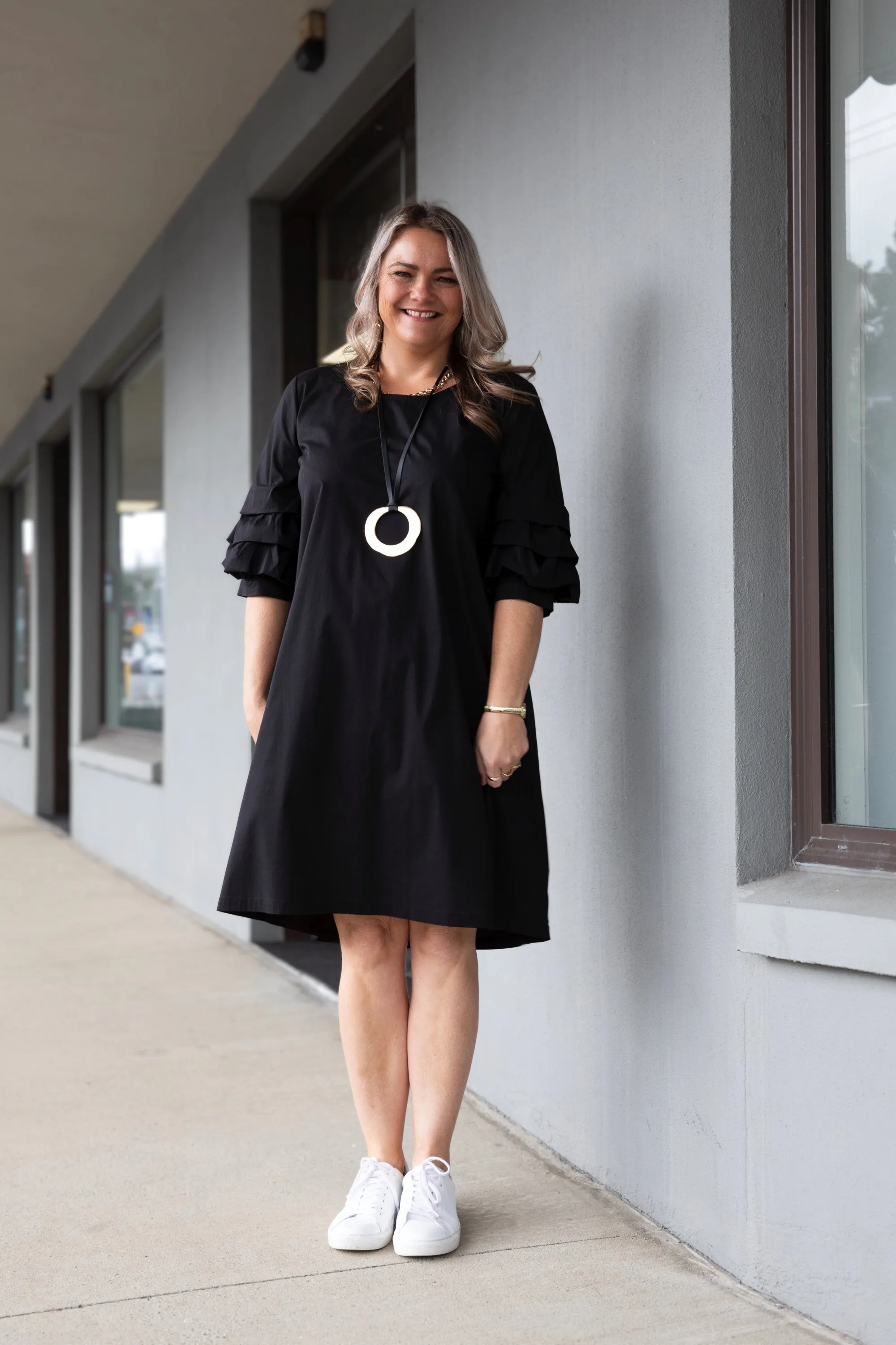 Cashews - C207/C6 Tuck Sleeve Dress