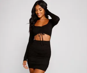 Casual Chic Cut Charming Out Mini Dress