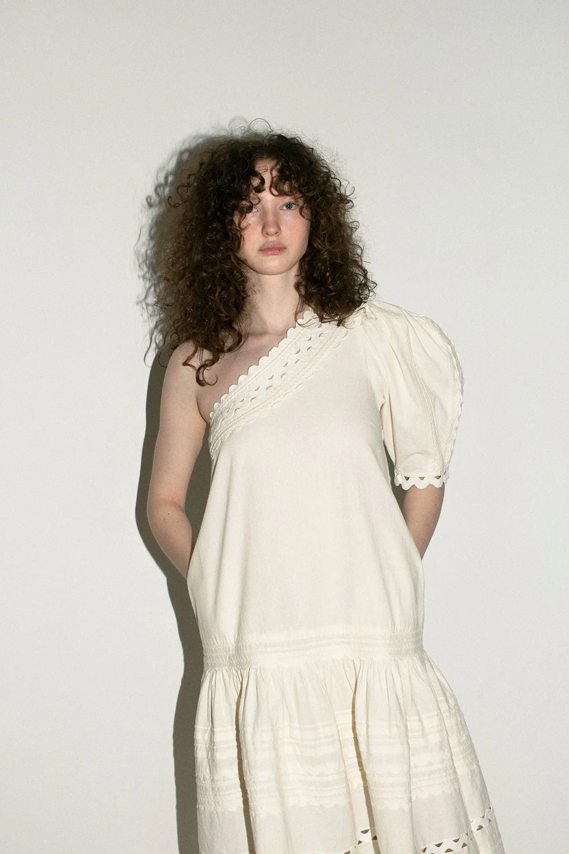 Cream Ric Rac Ryleigh Dress