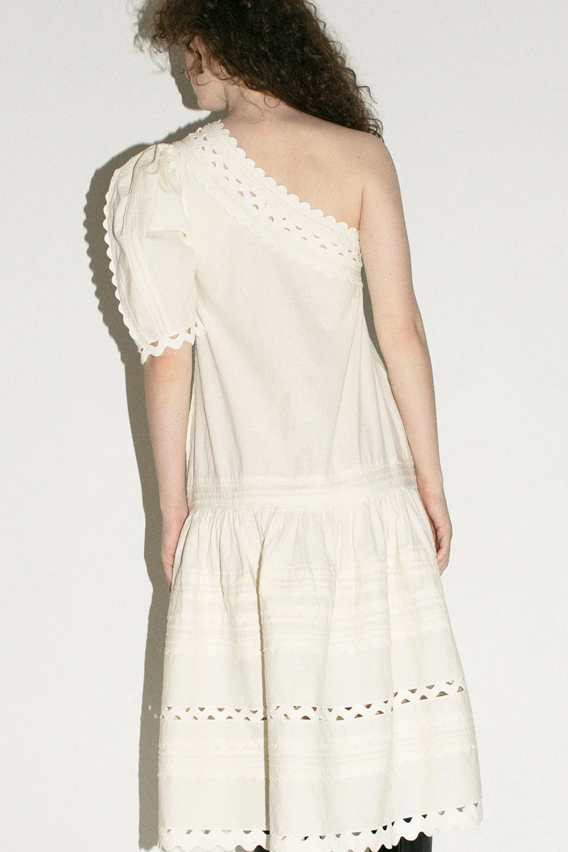 Cream Ric Rac Ryleigh Dress