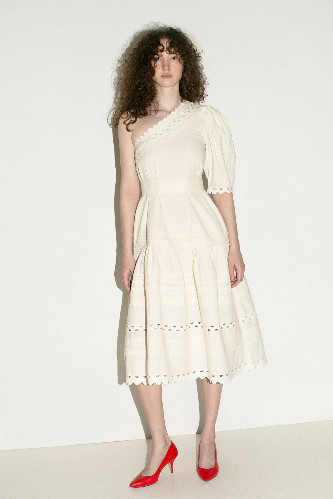 Cream Ric Rac Ryleigh Dress