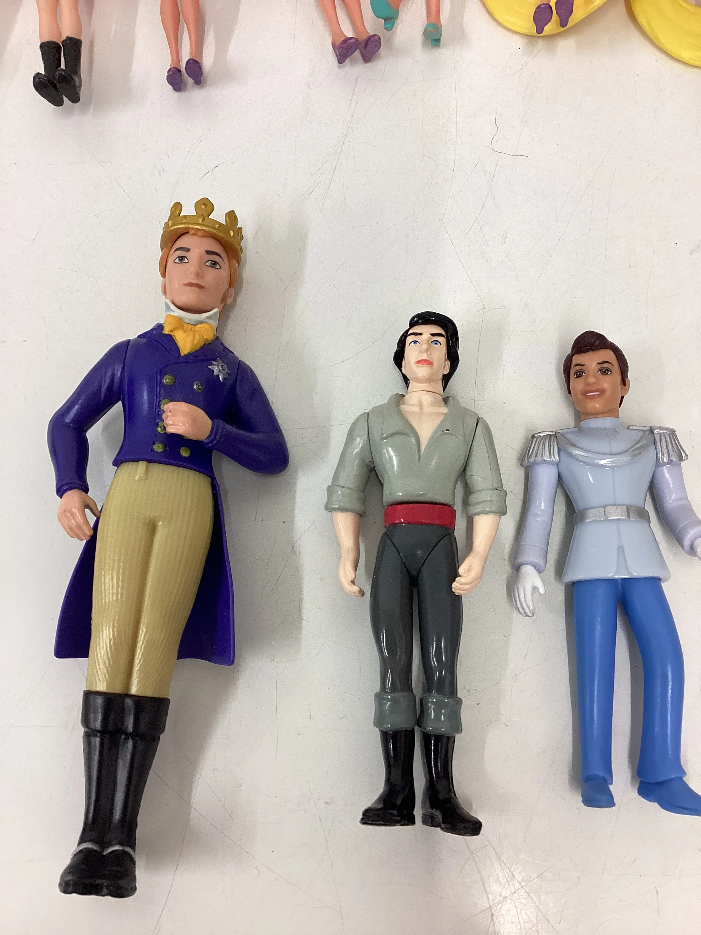 Disney Princess & Prince Bundle Magiclip & Rubber Dresses