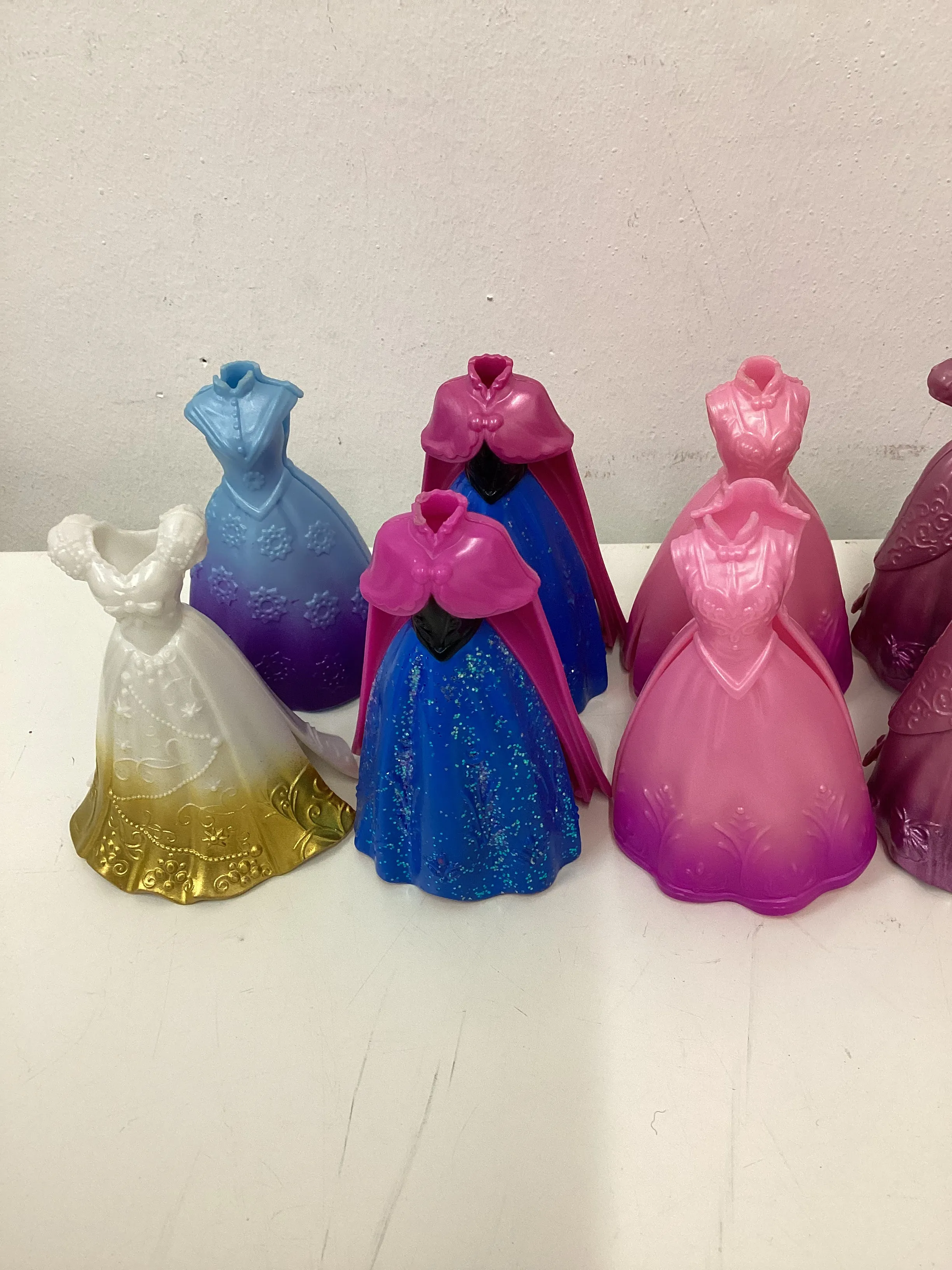 Disney Princess & Prince Bundle Magiclip & Rubber Dresses