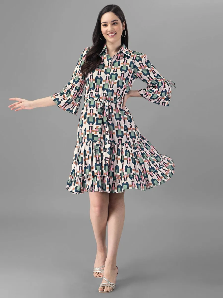 dresses for Women western wear Multi Colour Dress