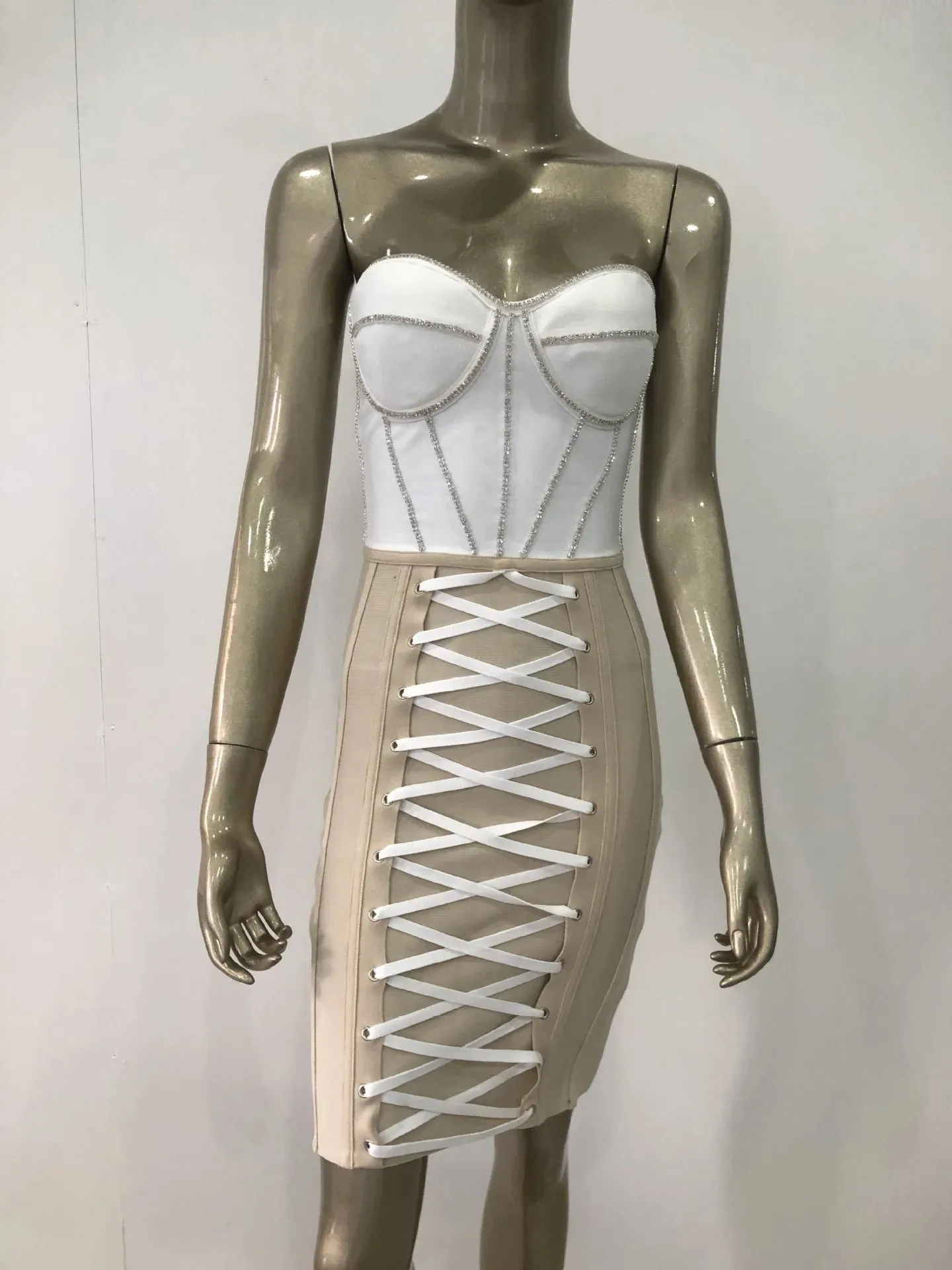 Ethereal Harmony Mini Dress