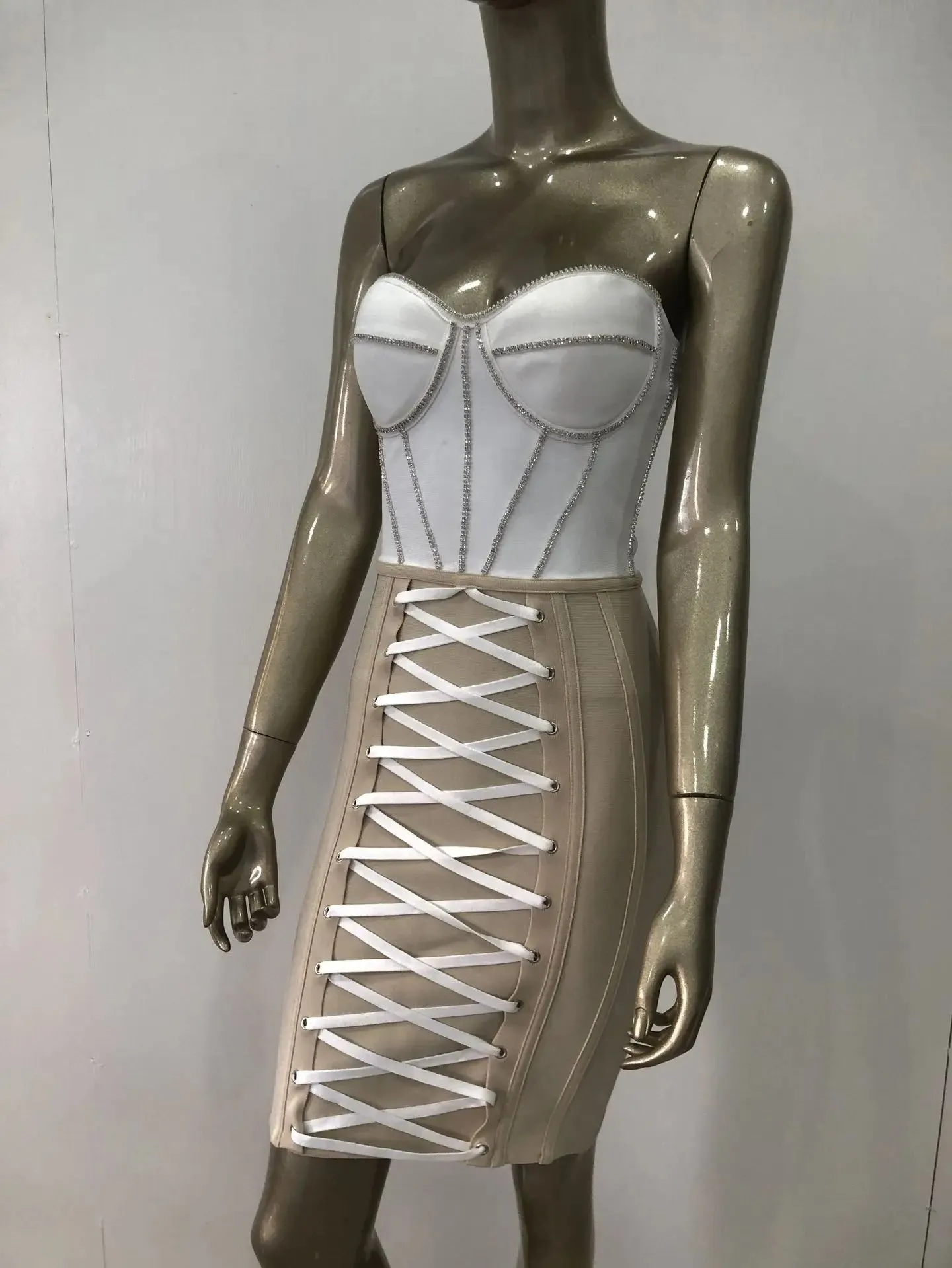 Ethereal Harmony Mini Dress