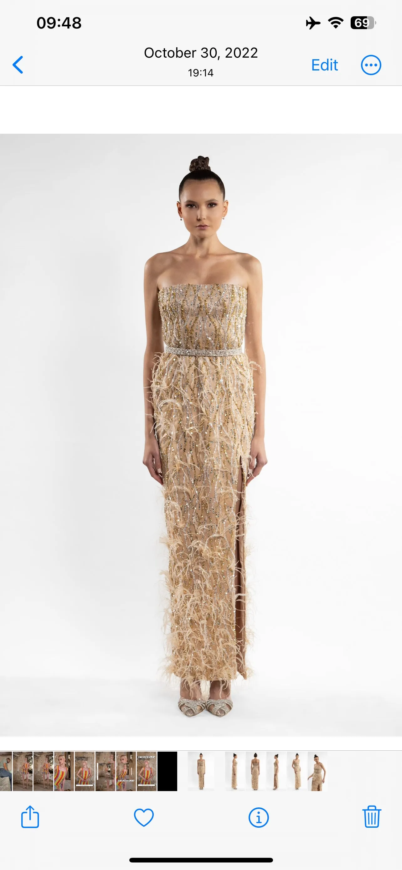 Feathered Elegance Dress