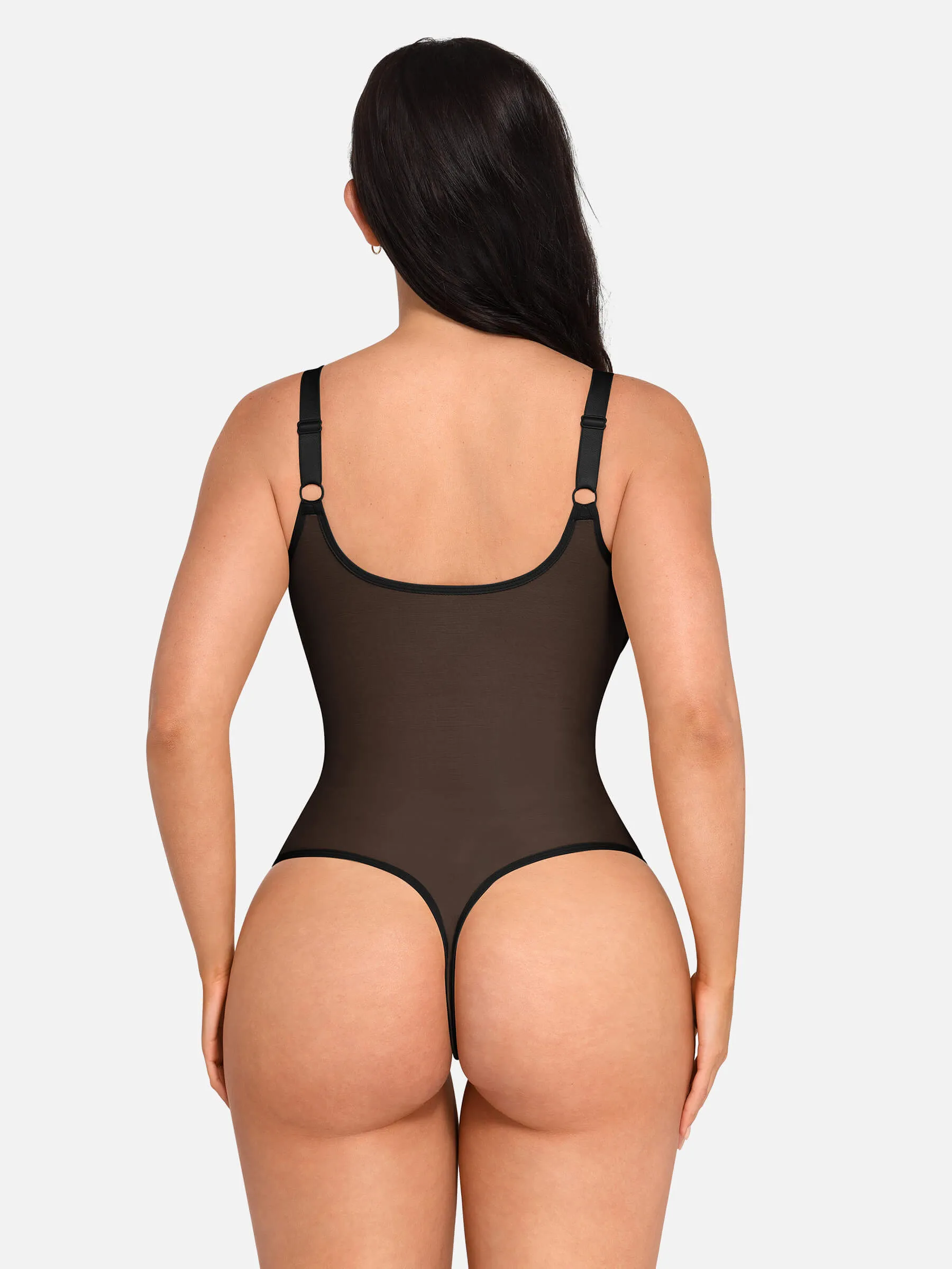 Feelingirl Tummy Control Thong Sculpting Daily Wear Shapewear Bodysuit