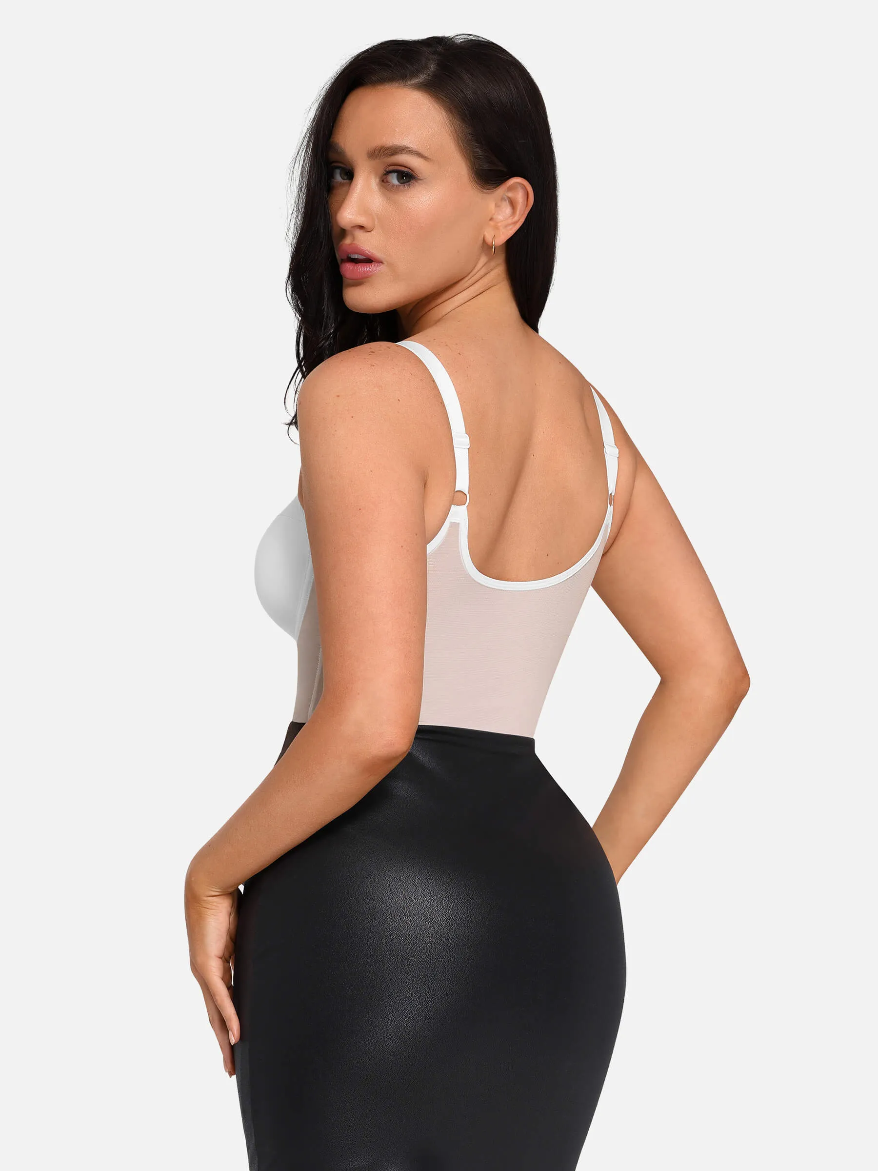 Feelingirl Tummy Control Thong Sculpting Daily Wear Shapewear Bodysuit