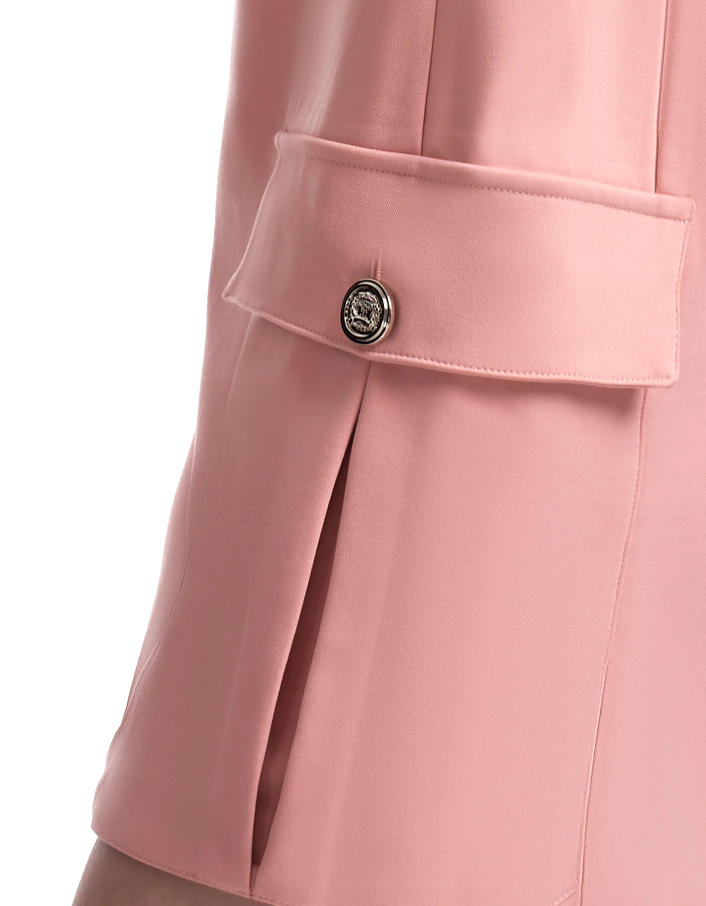 Flap Pocket Detail Dress