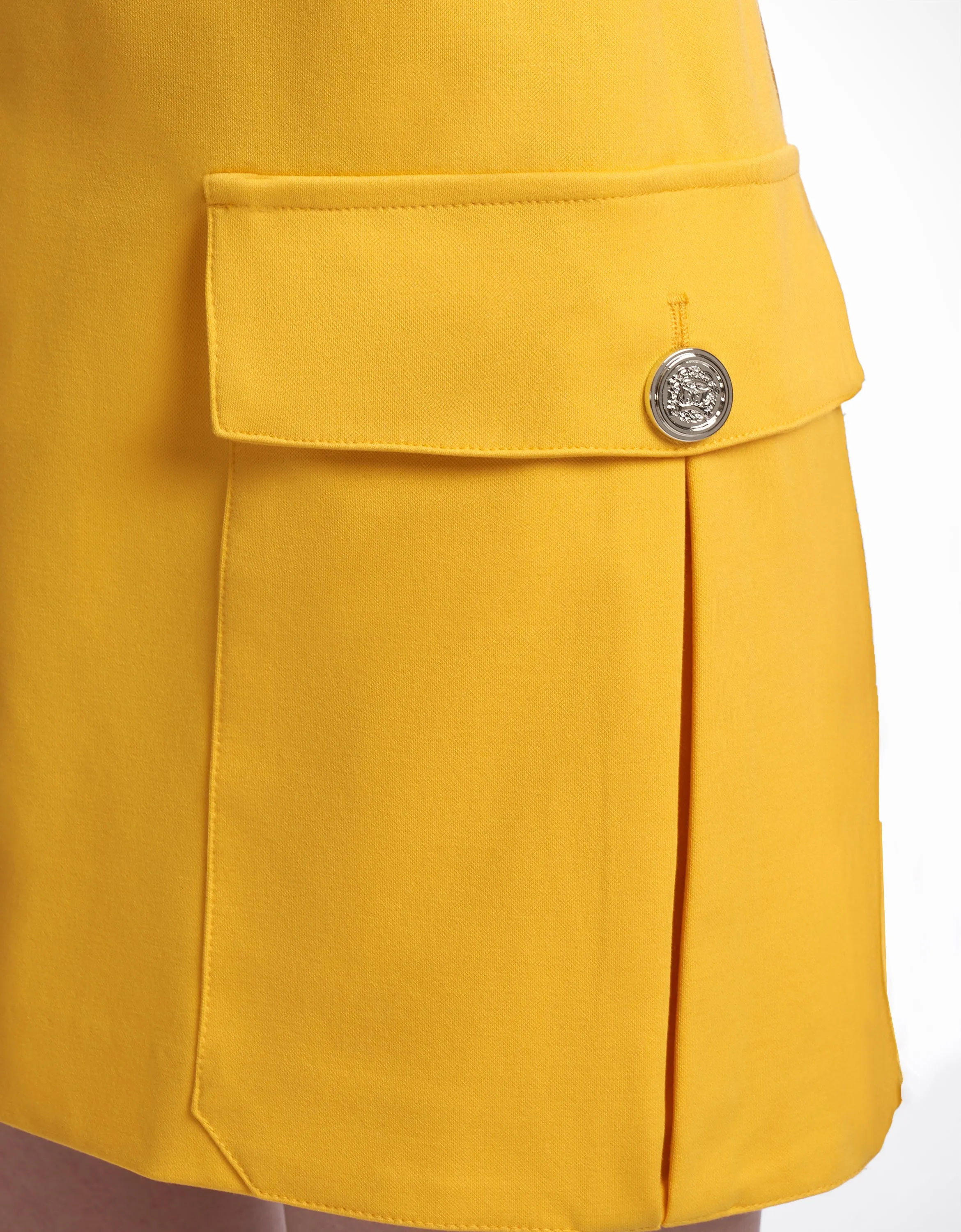 Flap Pocket Detail Dress