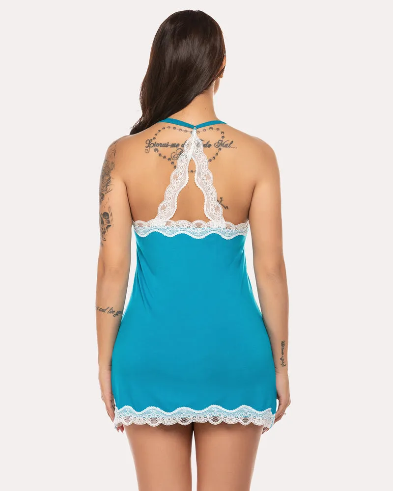 Full Slip Chemise Cotton Dress