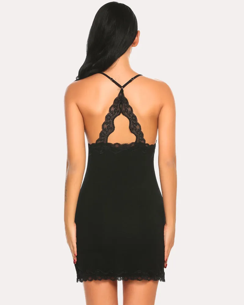 Full Slip Chemise Cotton Dress