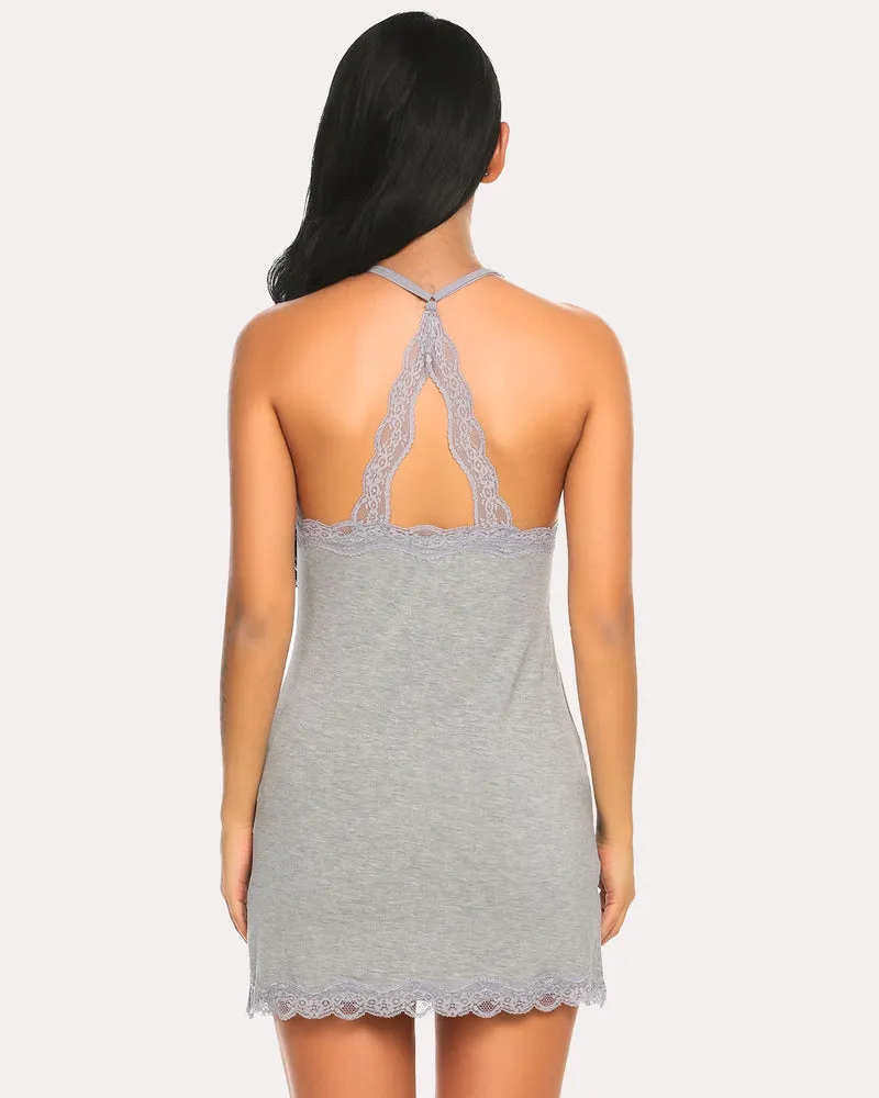 Full Slip Chemise Cotton Dress