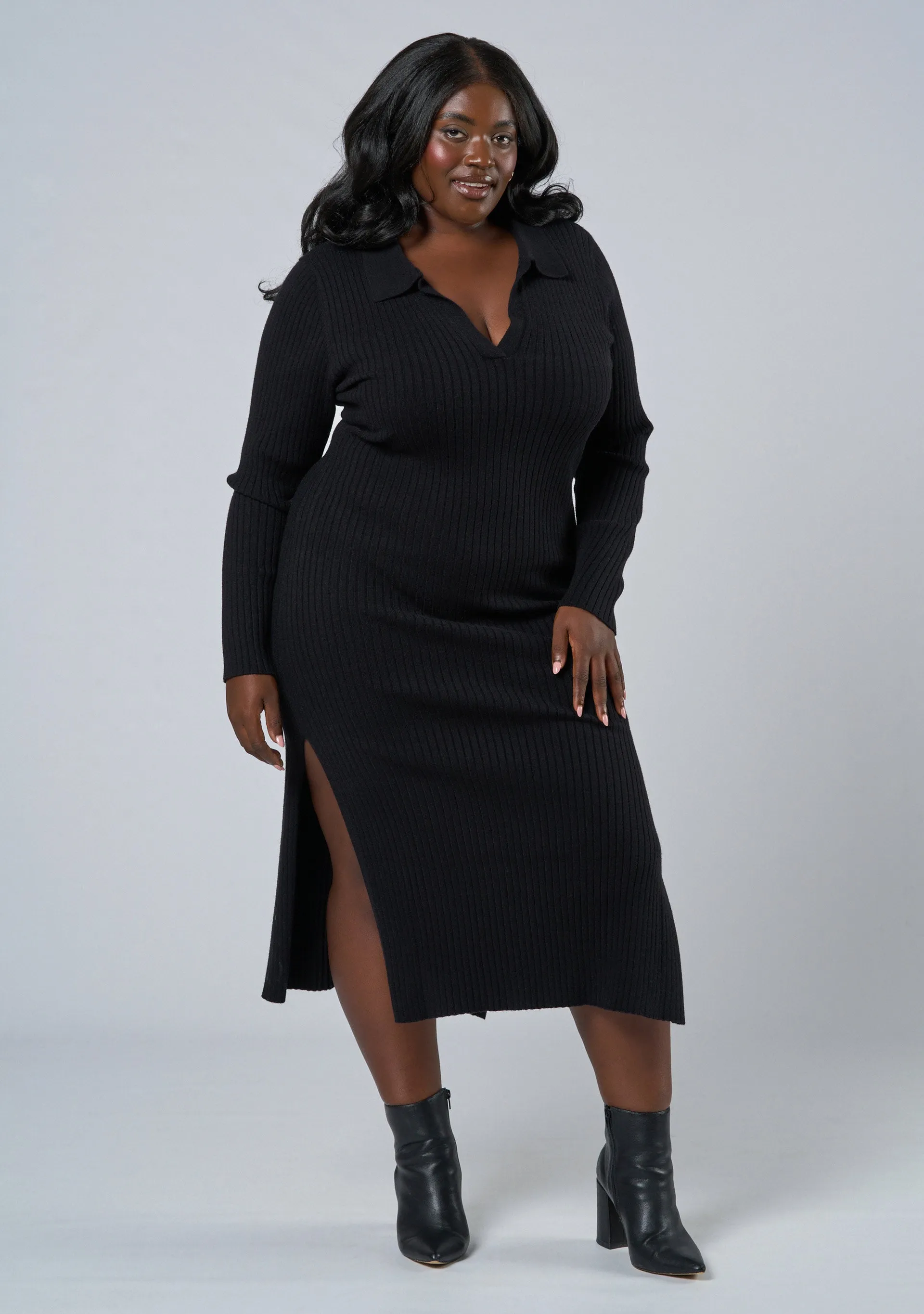 Giovanna Knit Midi Dress