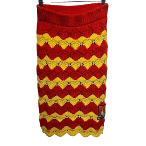 Gucci women's crochet knit skirt