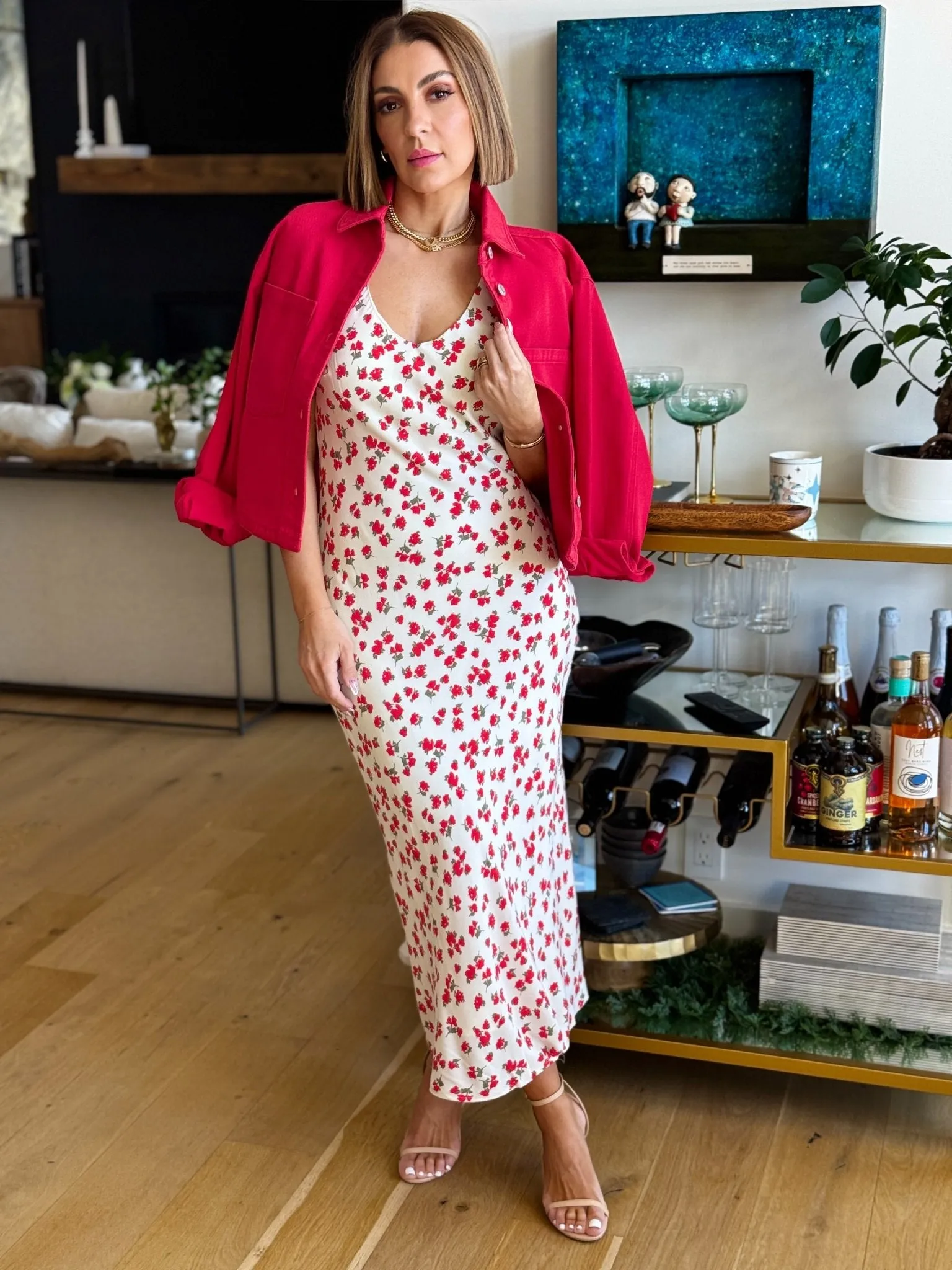 Hana La Rosa Ditsy Maxi Dress by Z Supply