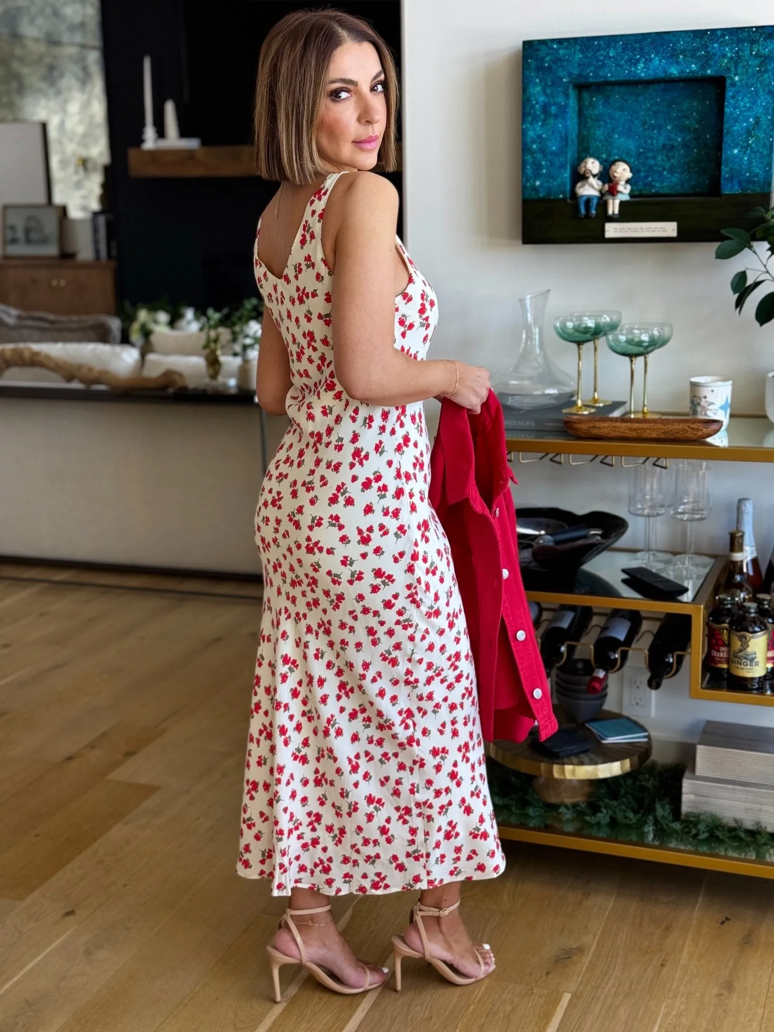Hana La Rosa Ditsy Maxi Dress by Z Supply