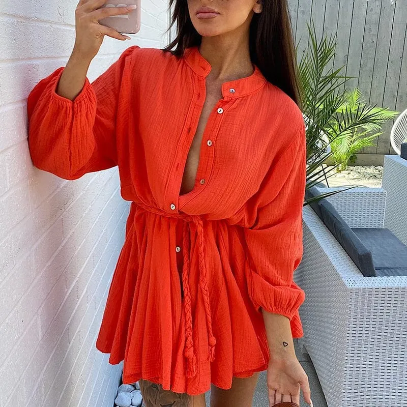 High Fashion Sweet Ruffle Dress
