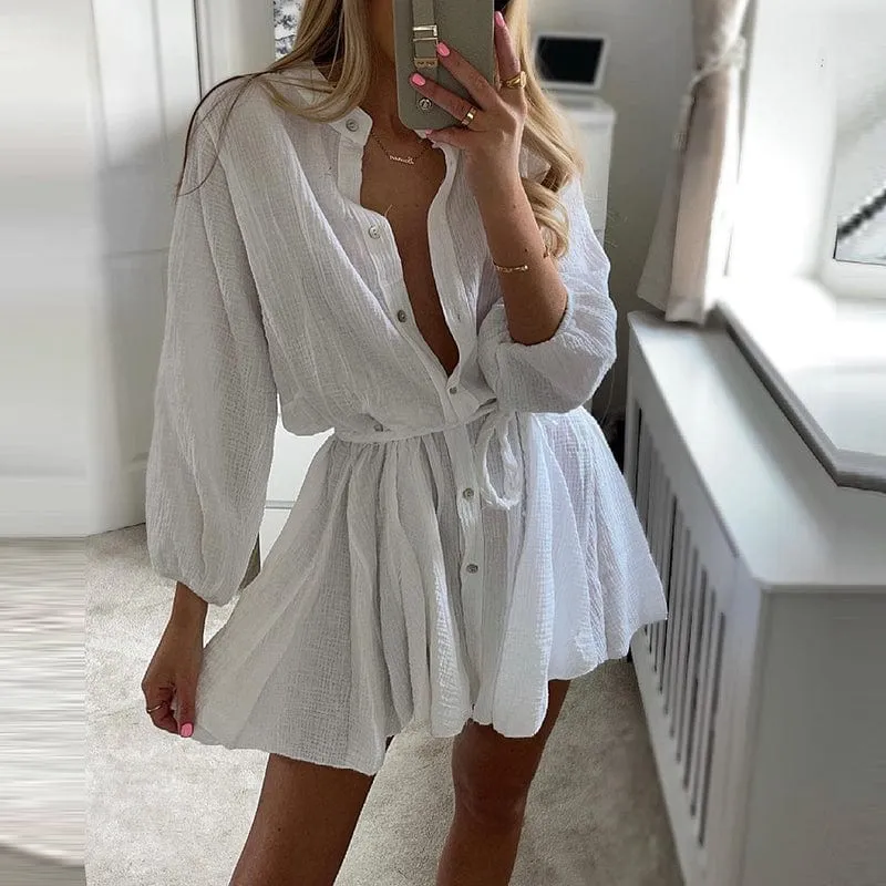 High Fashion Sweet Ruffle Dress