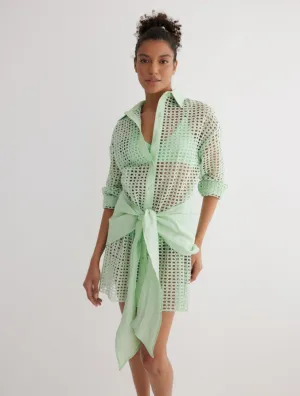 Jesabel Mint Green Dress