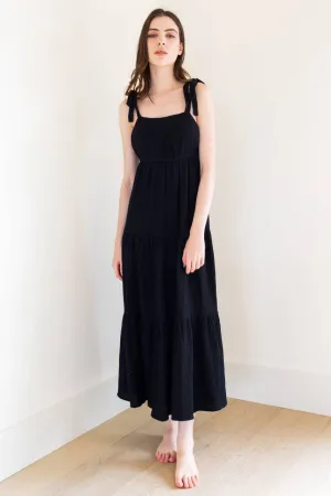 Jordan Tie Shoulder Maxi Dress