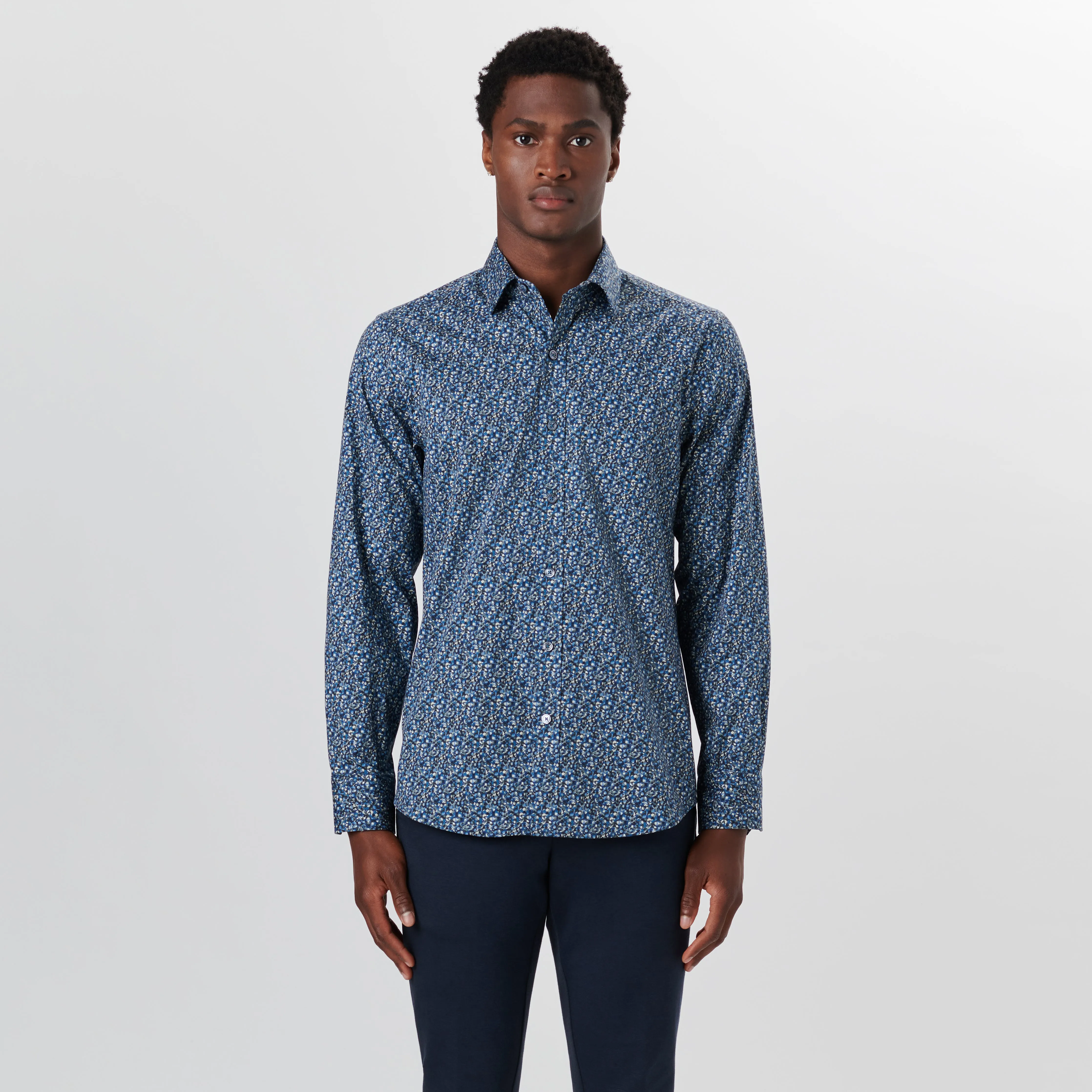 JULIAN Abstract Print Shirt