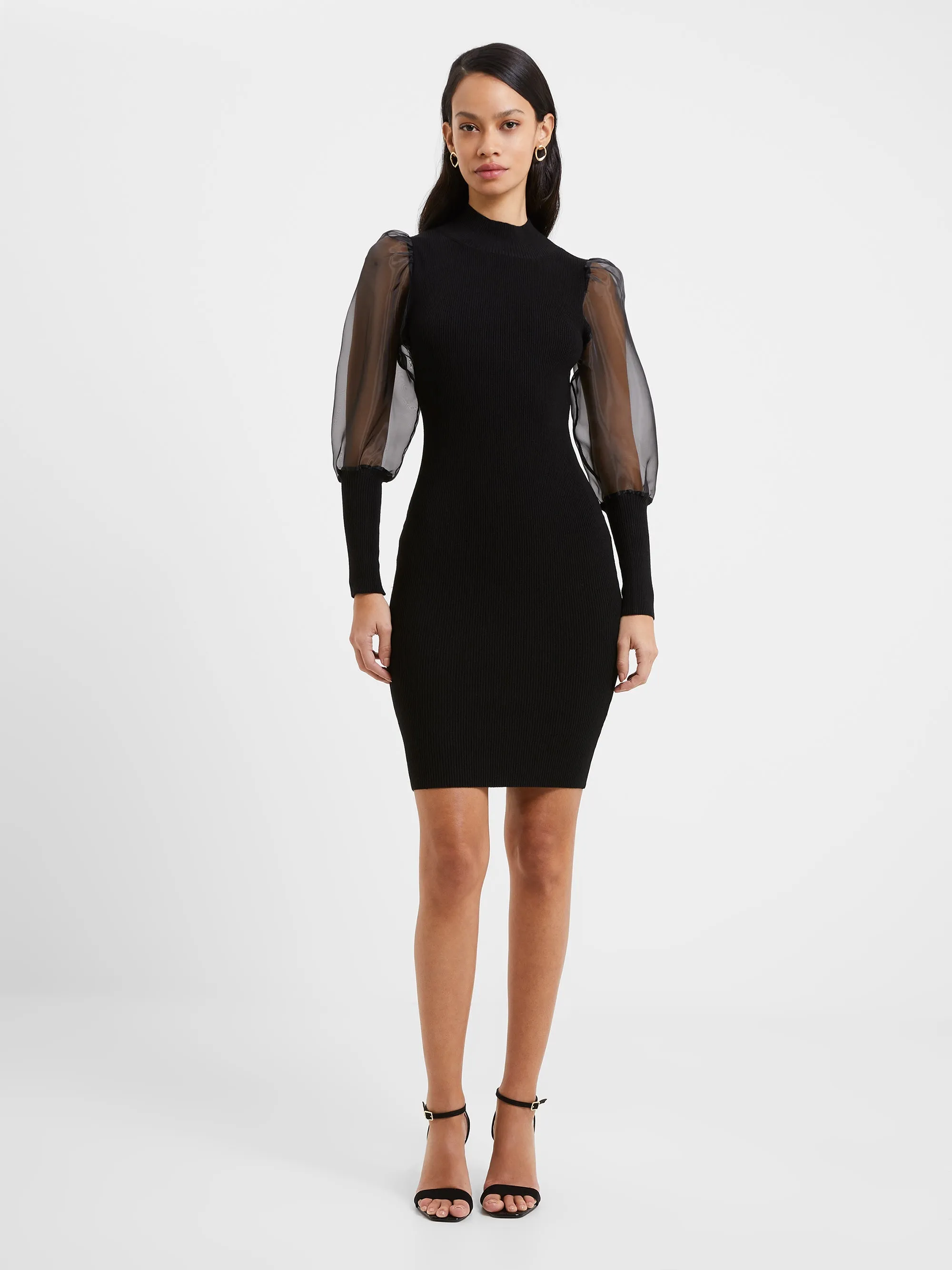 Krista Organza Long Sleeve Dress