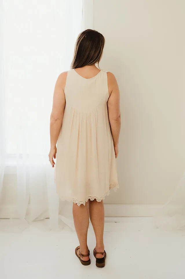 Lace Trim Dress
