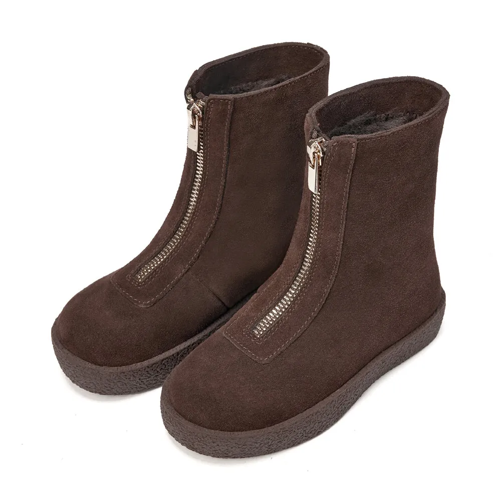 Leah Suede High Chocolate