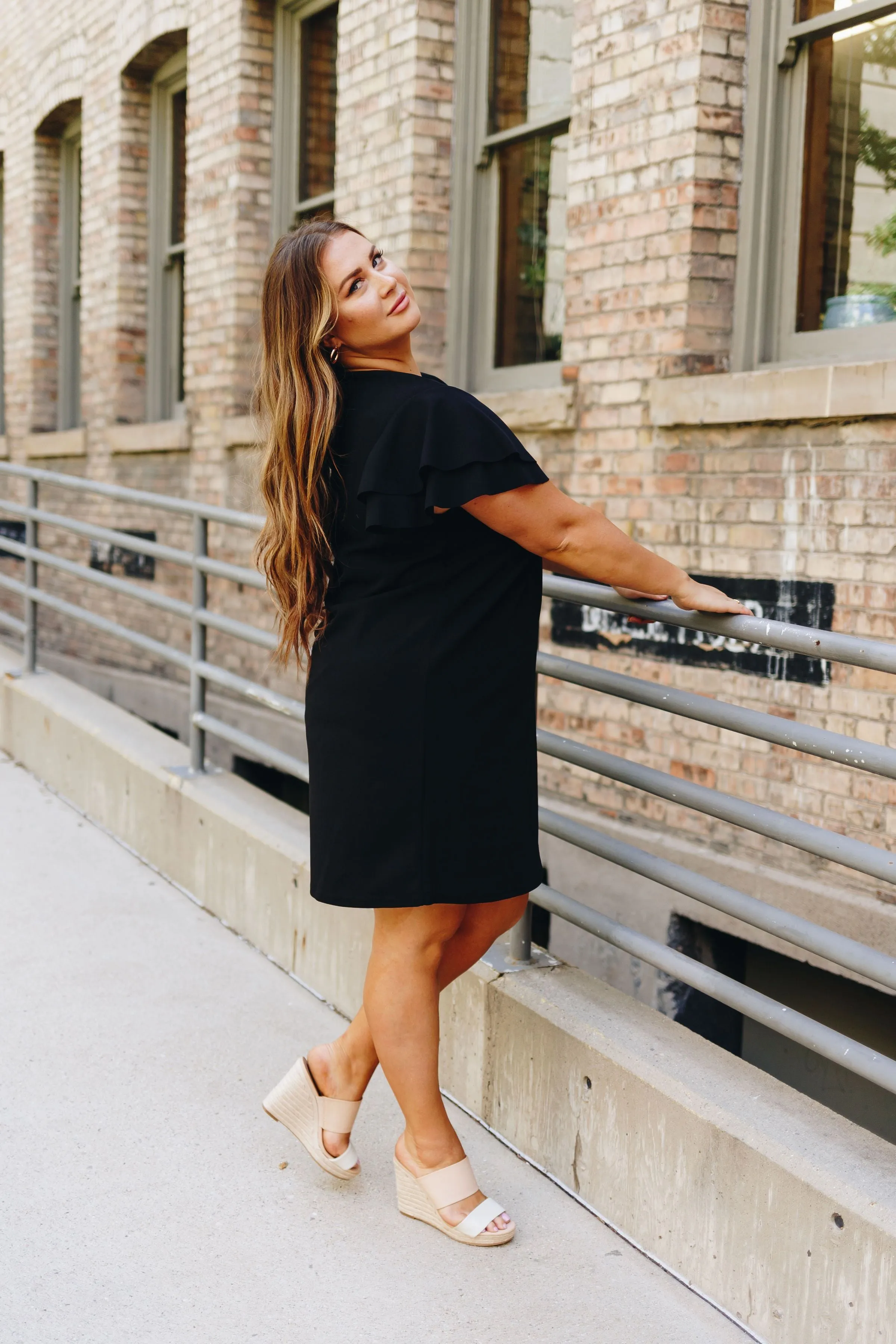 Look Like Royalty Dress In Black