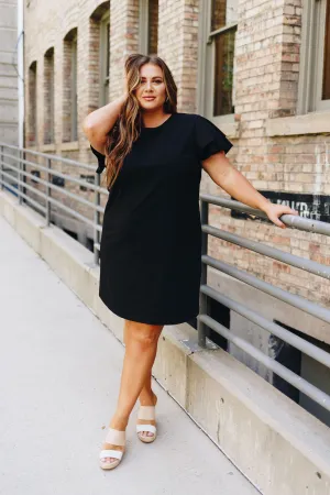 Look Like Royalty Dress In Black