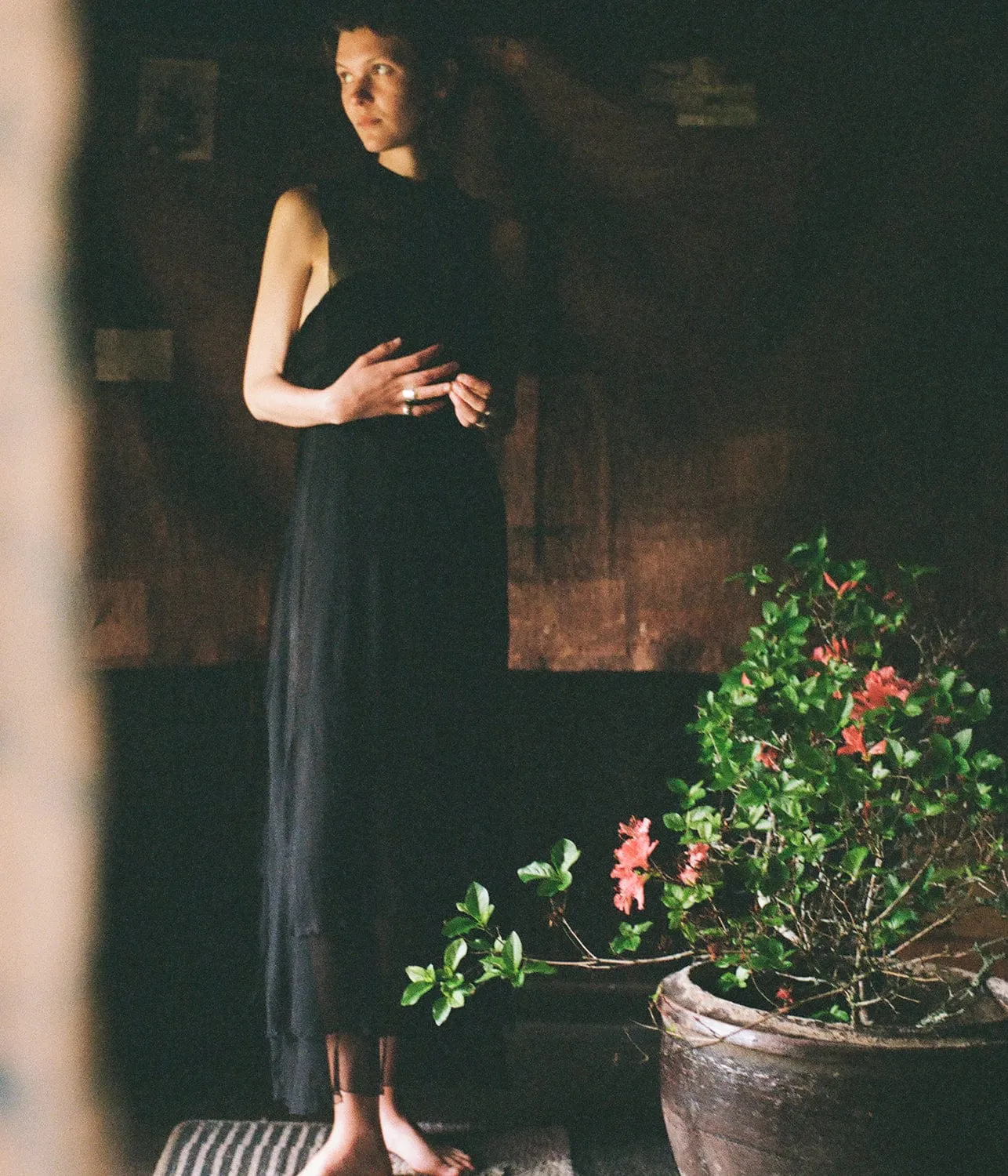 OLA DRESS- NOIR