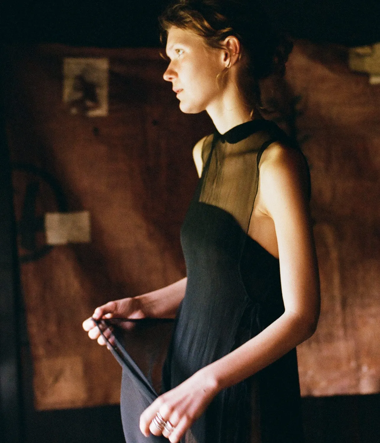 OLA DRESS- NOIR