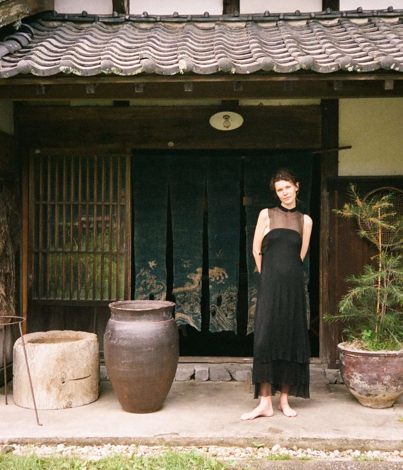 OLA DRESS- NOIR