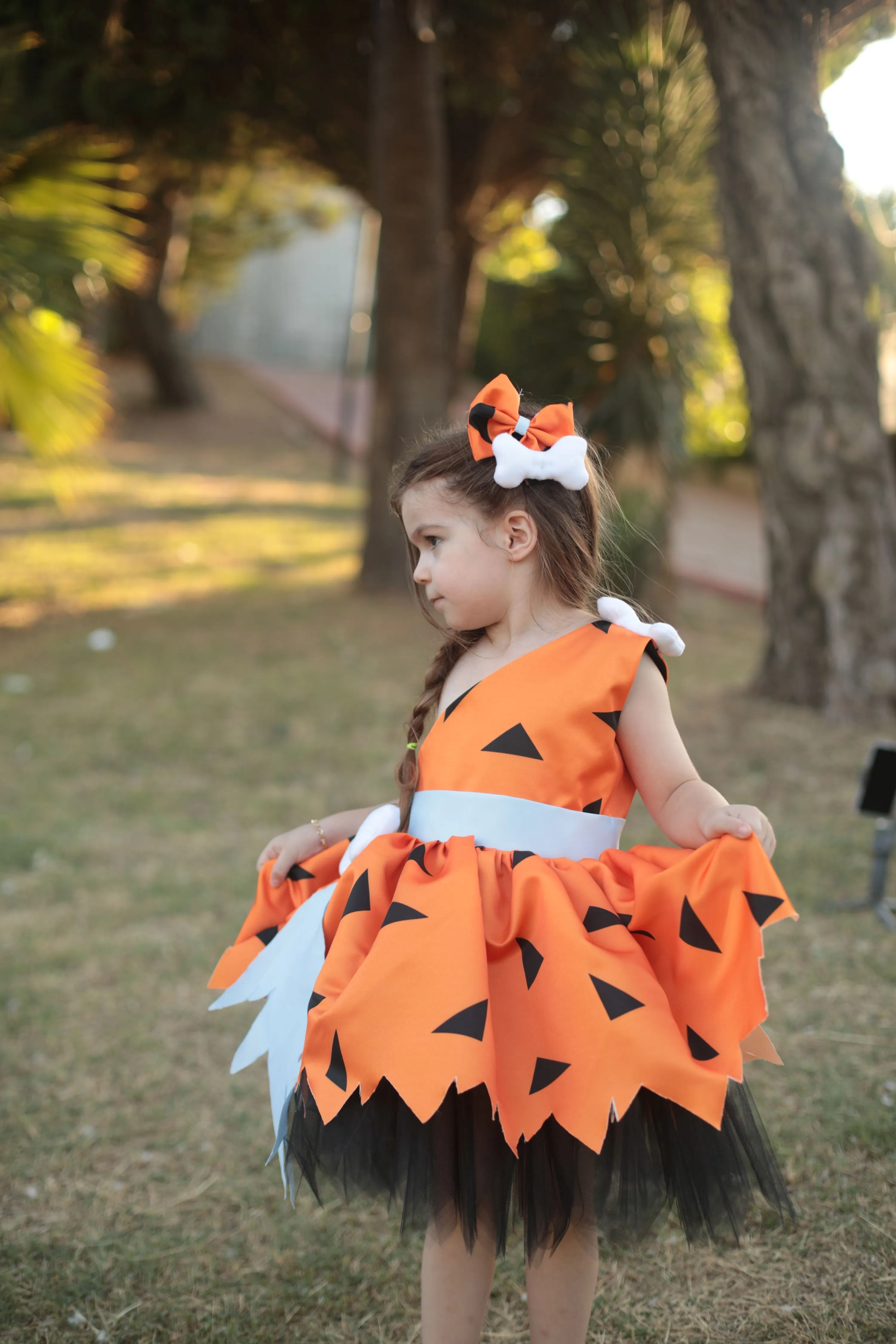 Pebbles Violetta girl costume