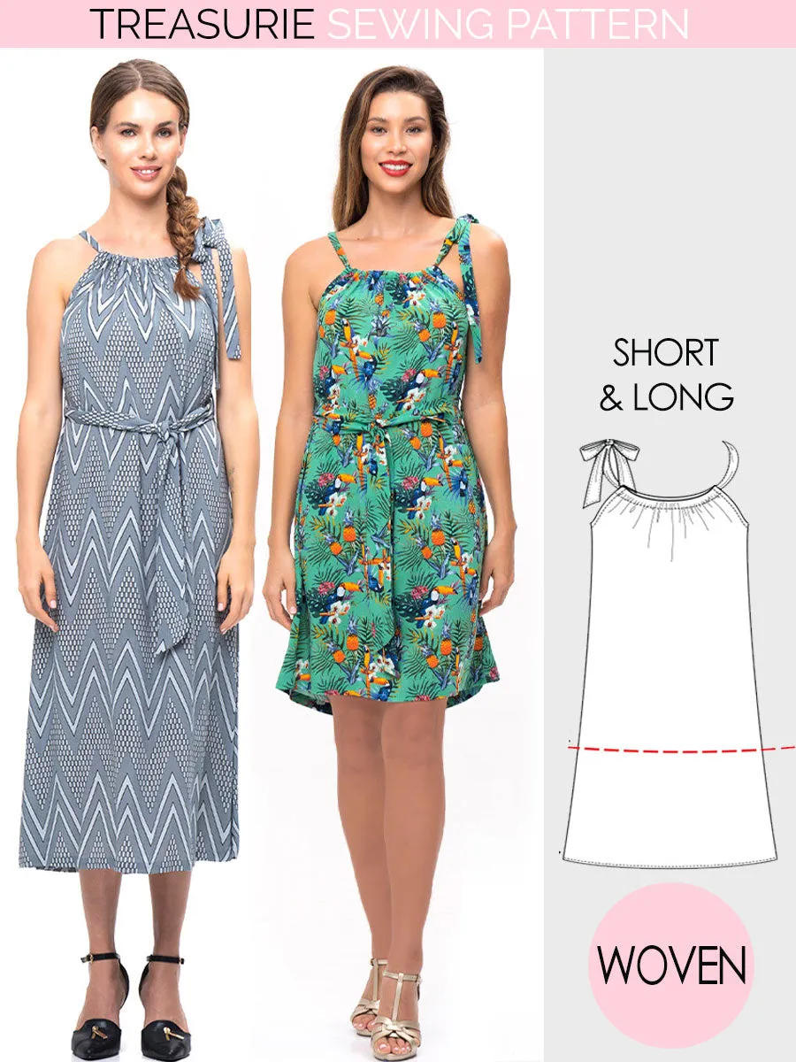 Pillowcase Dress Pattern - WOMENS (W17-L)