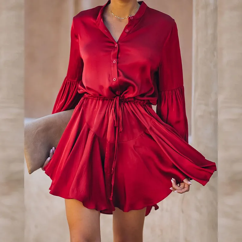 Pink Lady Wrap Wear Dress