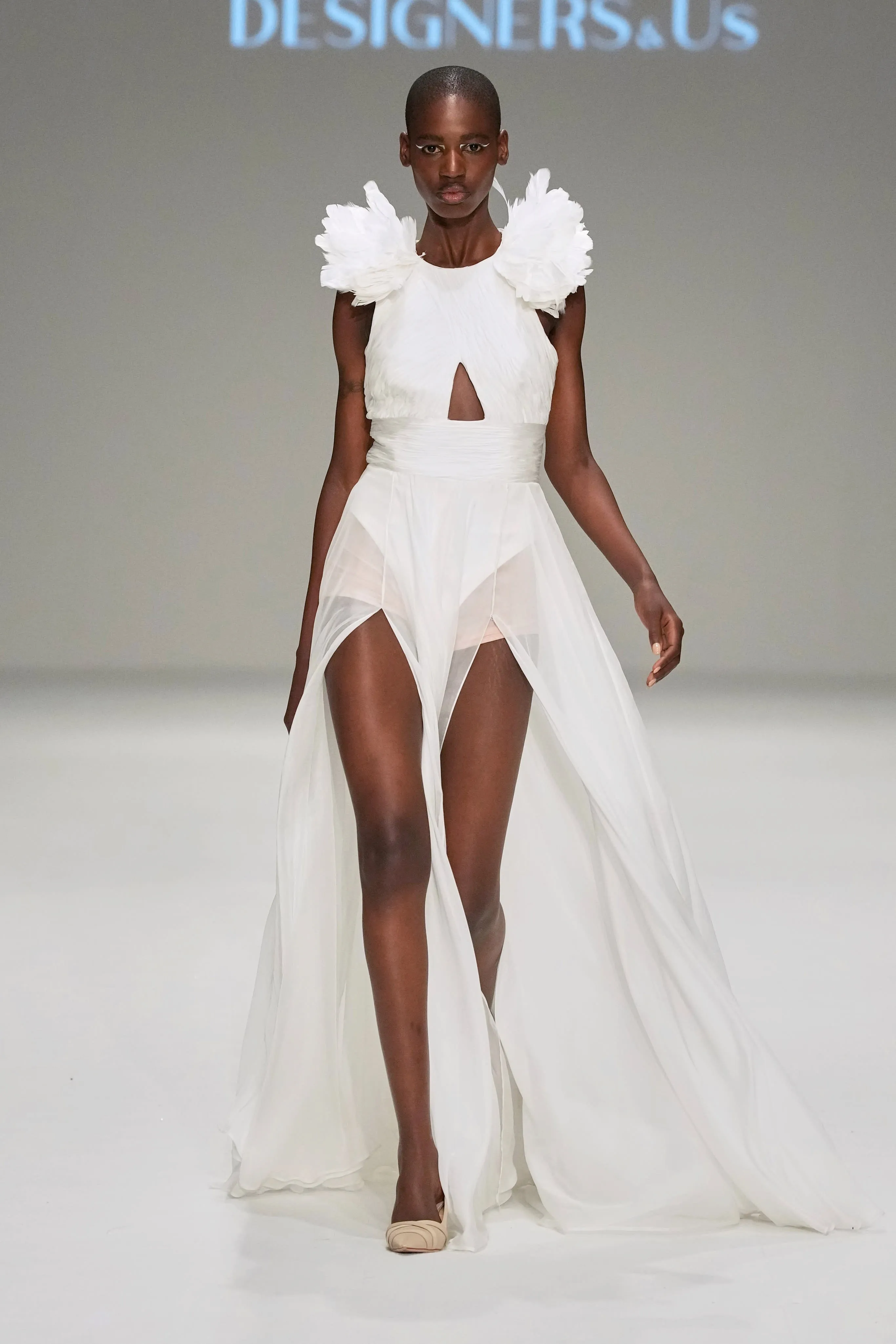 Swan's Ethereal Waltz Dress